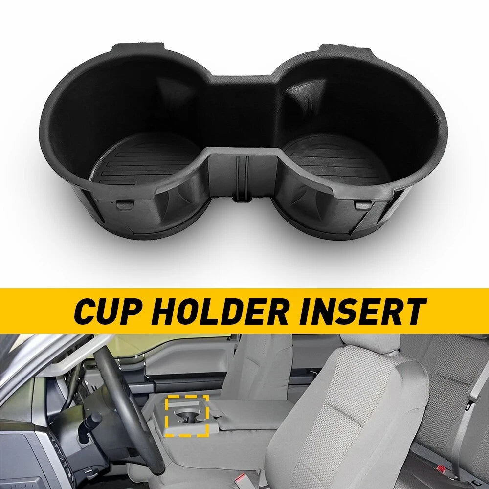Rubber Cup Holder Insert for Ford F-150 F-250 F-350 Super Duty