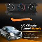 A/C Heater Climate Control Module Panel 599-172 for Ford F-150 (2005–2008)