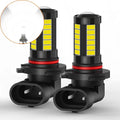 2X AUXITO 9145 H10 LED Fog DRL Light Bulb 6000K for