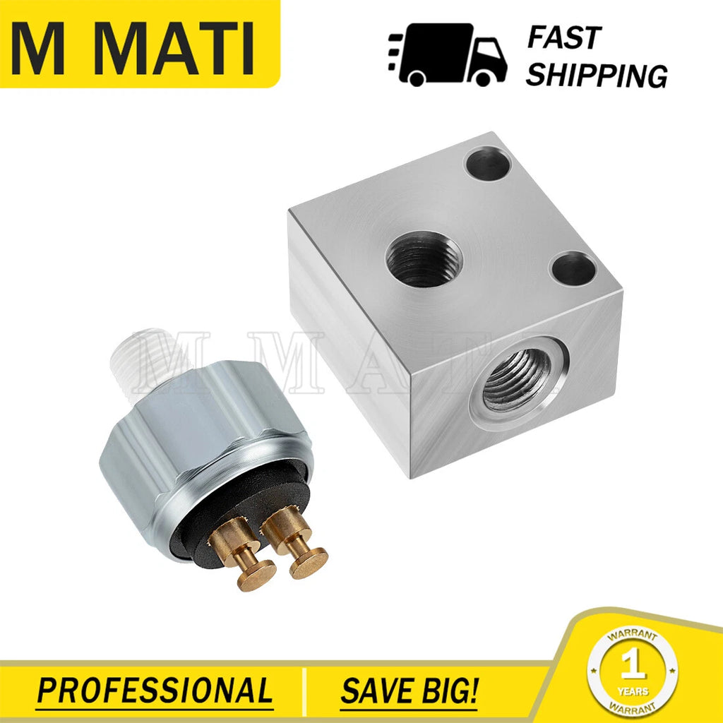 Brake Cross Fitting & Brake Pressure Switch for Polaris RZR 570 800 (2010–2016)