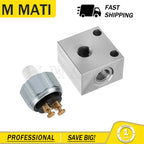Brake Cross Fitting & Brake Pressure Switch for Polaris RZR 570 800 (2010–2016)