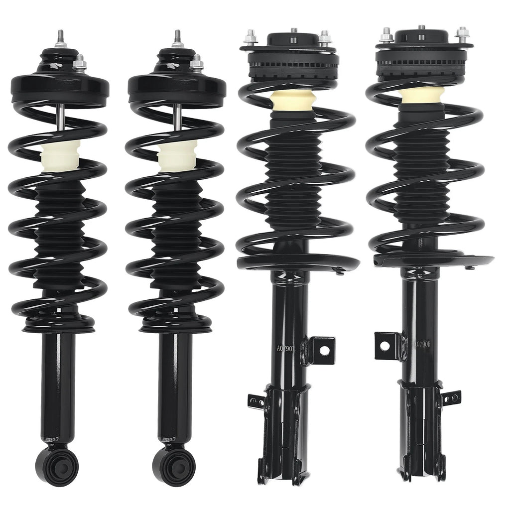 Front and Rear Struts with Coil Spring for Dodge Journey (2009–2019)