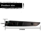 Smoked White LED Front Bumper Side Marker Signal Lights for Ford Fusion (2010–2012)