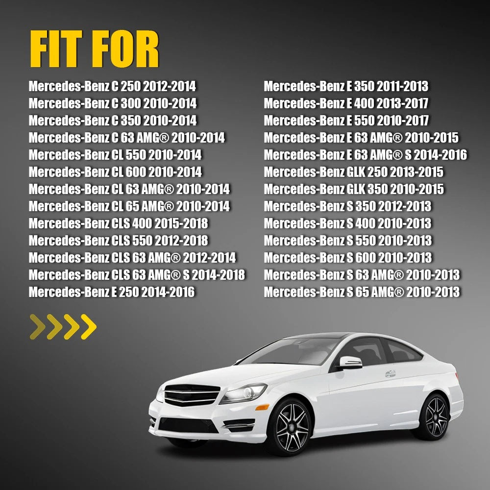 Heated Mirror Glass for Benz E350 E250 Right Side with Blind Spot