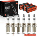 Set of 6 Iridium Platinum Spark Plugs for Hyundai Sonata (1999–2010)