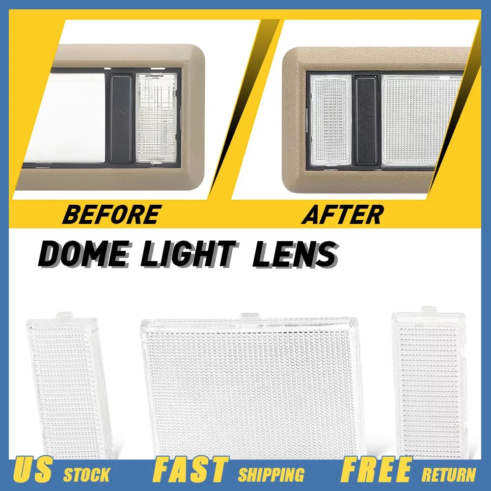 Overhead Console Dome Light Cover for GMC C2500 C3500 K2500 K3500 (1988–2000)