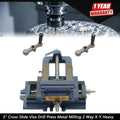 Heavy Duty Clamp for Drill Press (5" Cross Slide Vise)