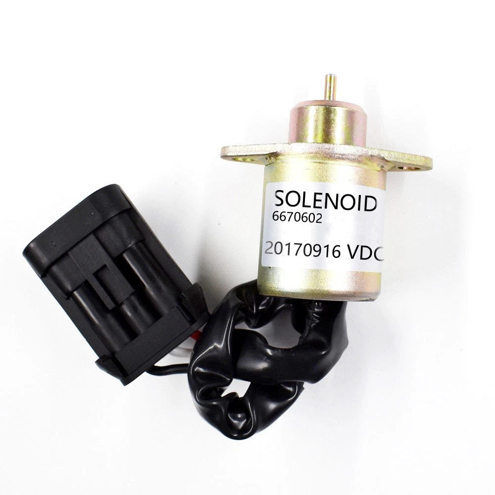 Shutoff Solenoid Valve for Bobcat 463 S70 S100 (12V)