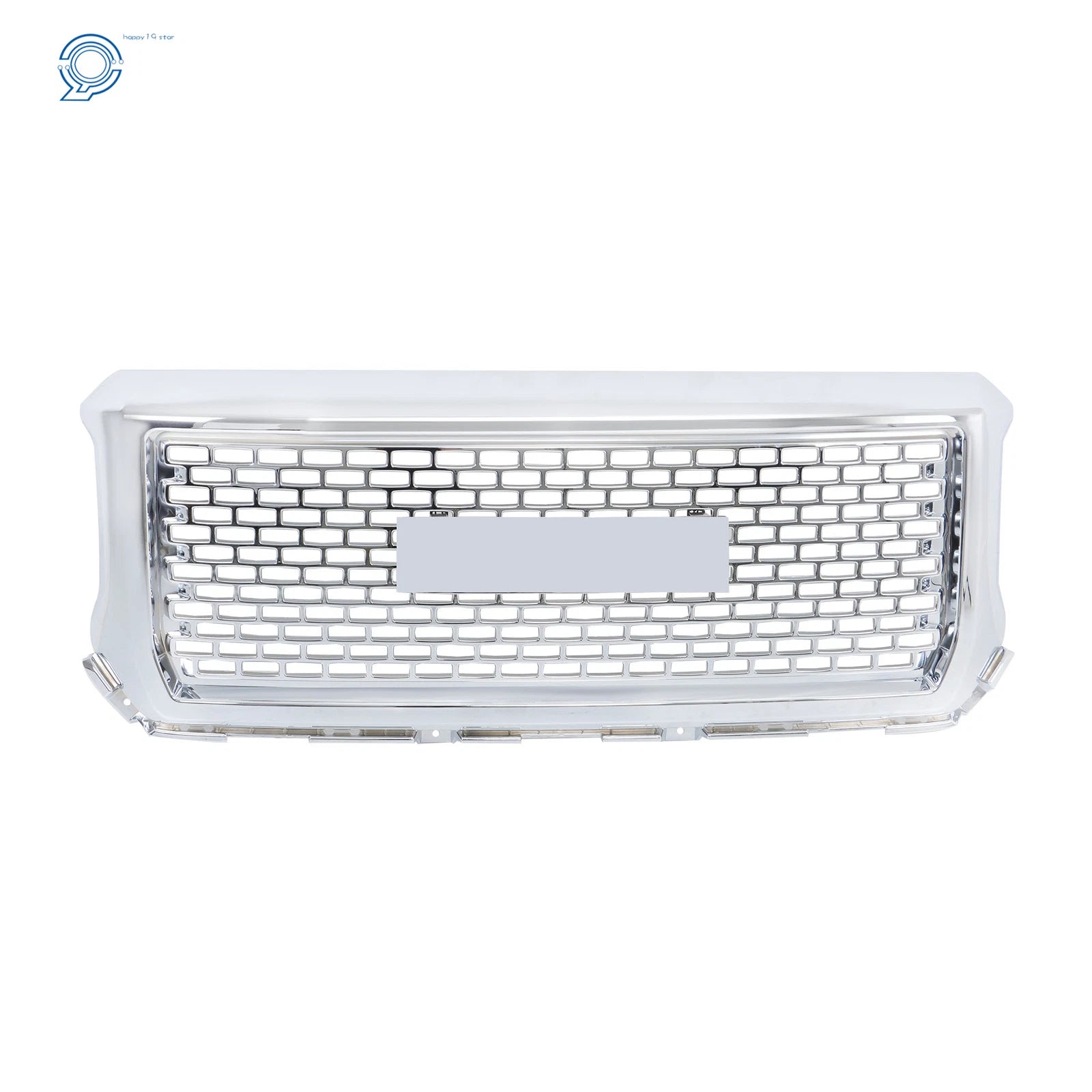 Chrome Mesh Front Bumper Upper Grille for GMC Sierra 1500 Denali (2014-2015)