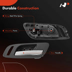 Chrome Front Right Interior Door Handle for Chevy Silverado 1500