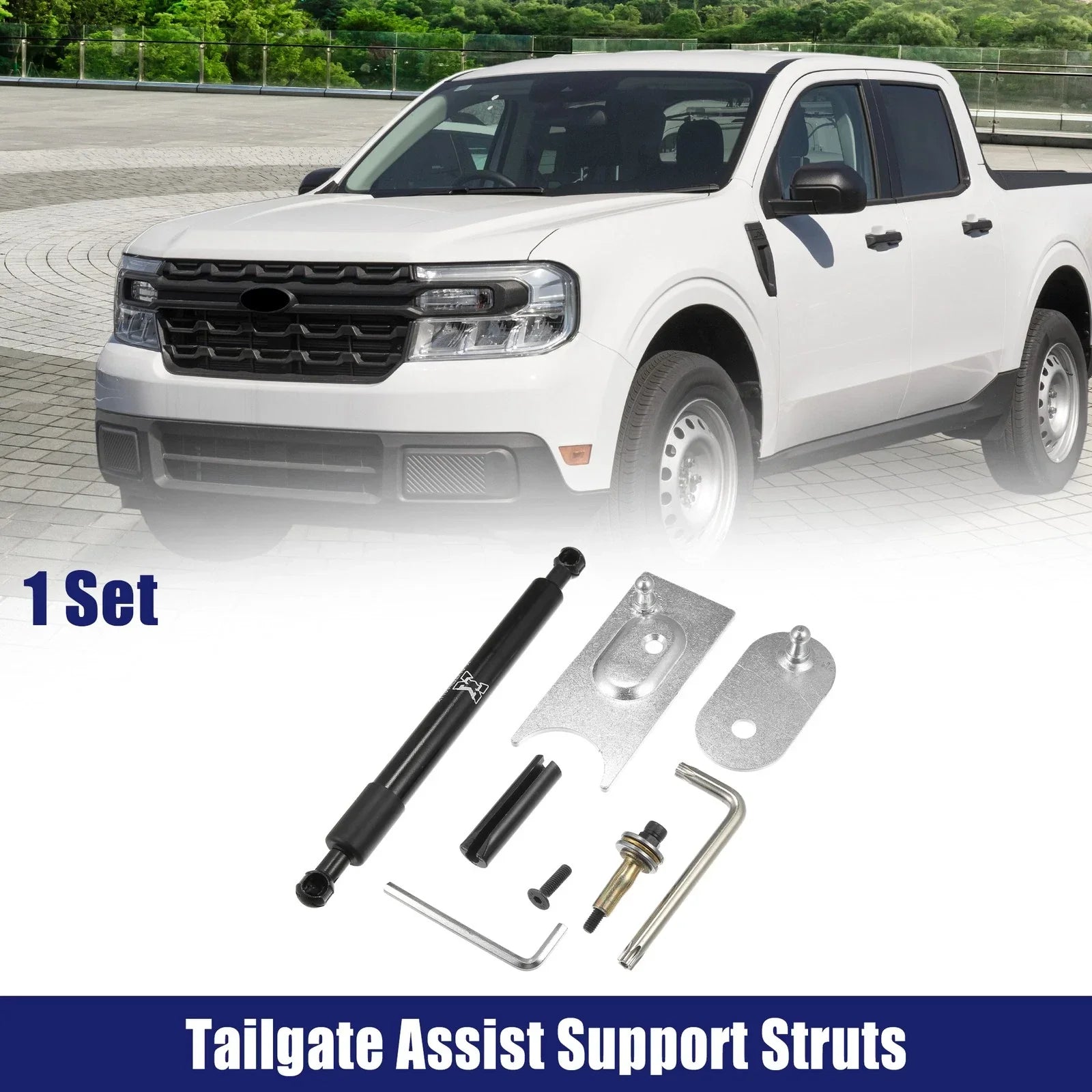 Rear Tailgate Assist Shock Lift Support Struts for Dodge Ram 1500 (2009-2018)