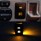 39mm 4-Pole LED Light Push Button Switch for Fog Light DRL (Year-Year)