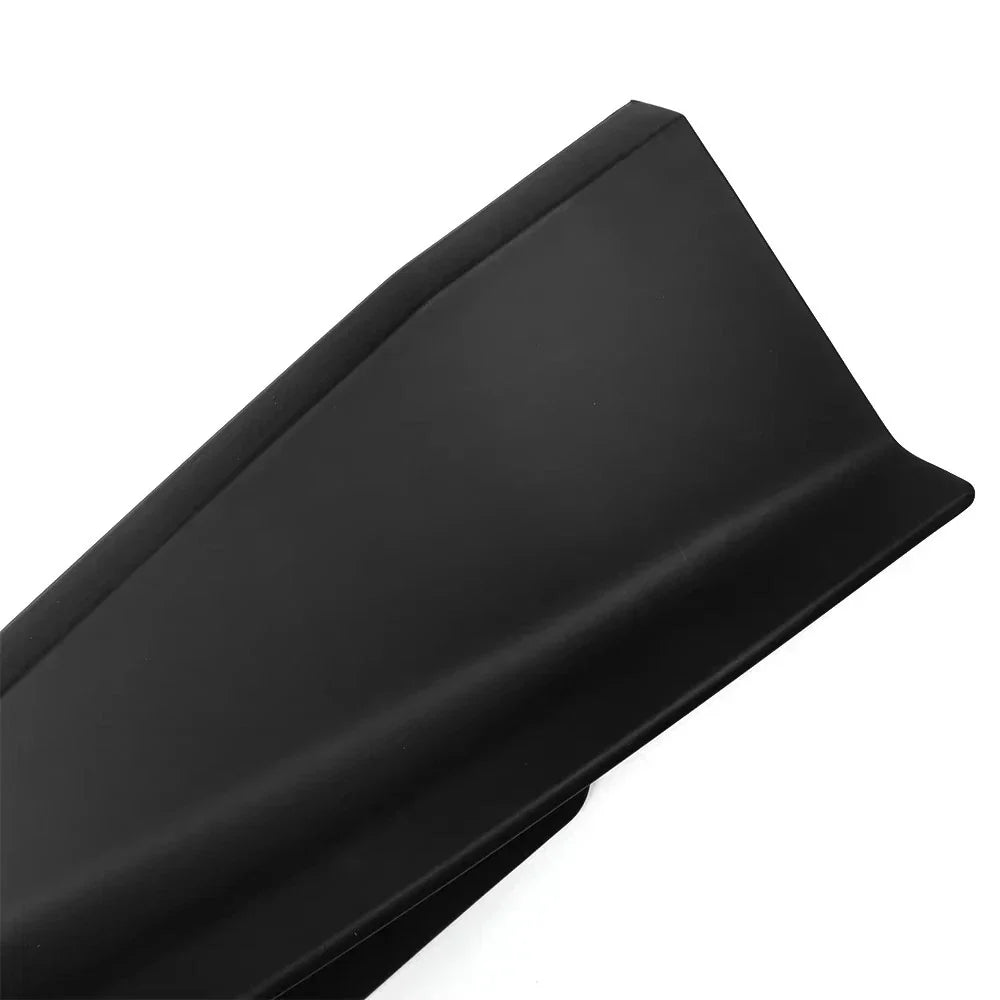 Matte Black Bumper Side Corner Splitter Spats for Ford Mustang (2024–2025)