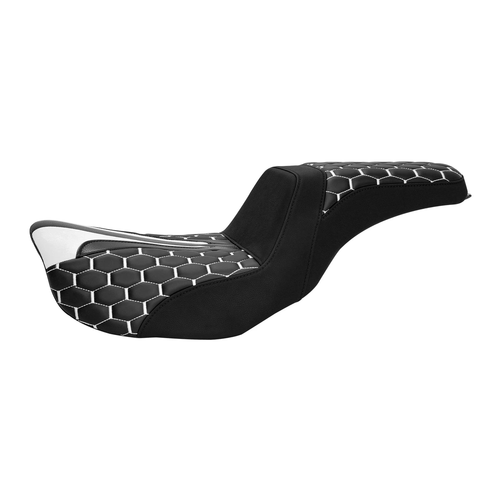 Driver Passenger Seat for Harley Dyna Super Wide Glide (2006–2017)