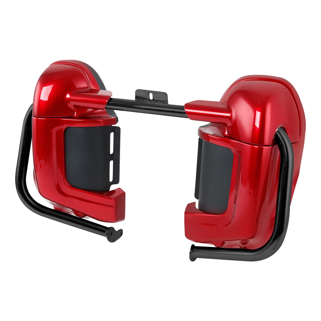 Lower Vented Leg Fairing Engine Guard Bar for Harley Electra Glide (1997–2008)