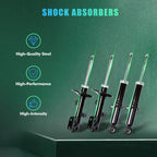 Set of 4 Struts and Shocks for Toyota Corolla (2009–2013)