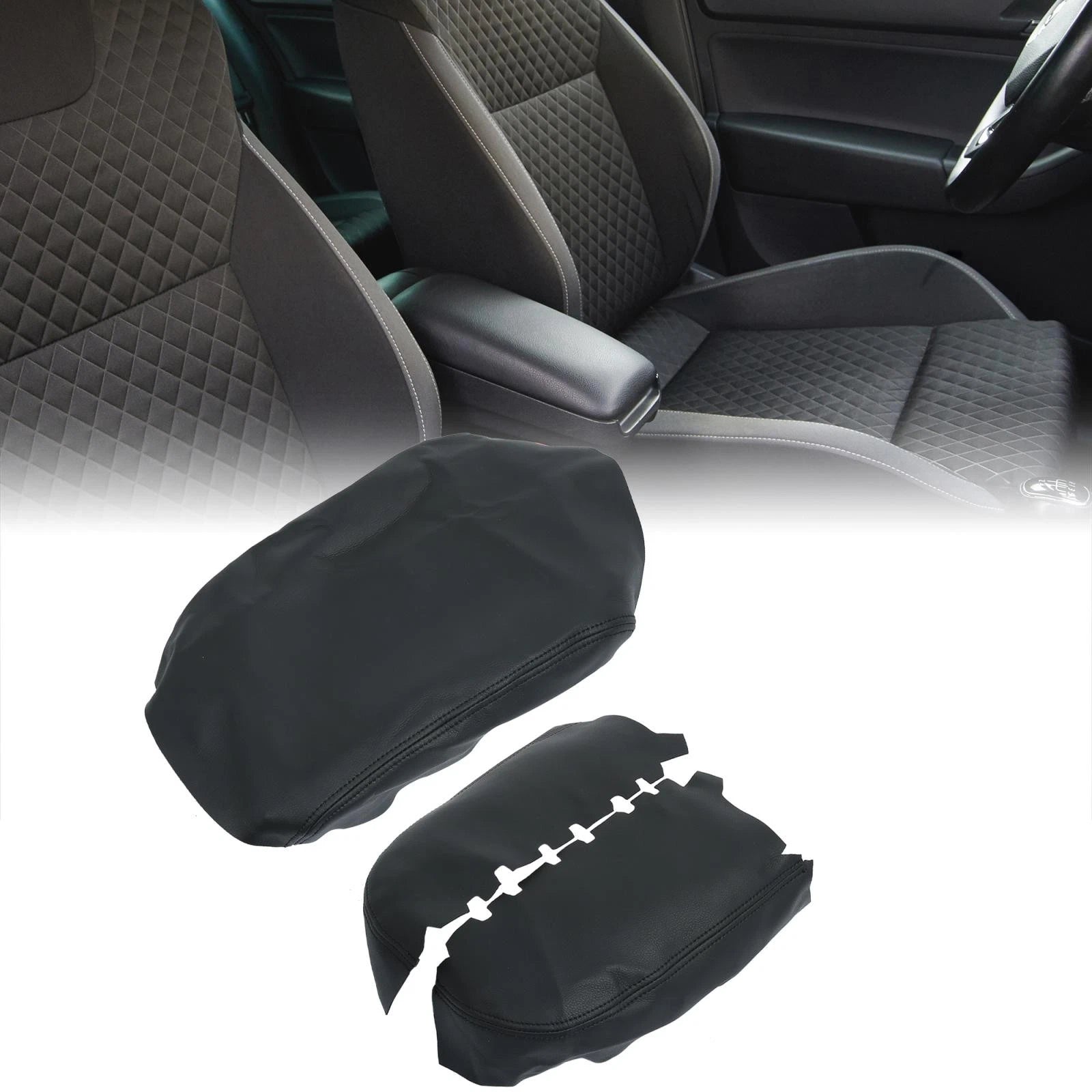 Set of 1 Center Console Armrest Cover Pad for Honda Pilot (2009–2015)