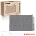 AC condenser with receiver drier for Honda Accord (2014–2017)