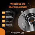 2 Rear Wheel Hub & Bearing Kit for Nissan Sentra (2000–2006) WA512303
