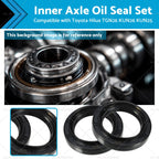 2Pcs Front Inner Axle Oil Seal Set for Toyota Hilux (TGN26, KUN25, KUN26)