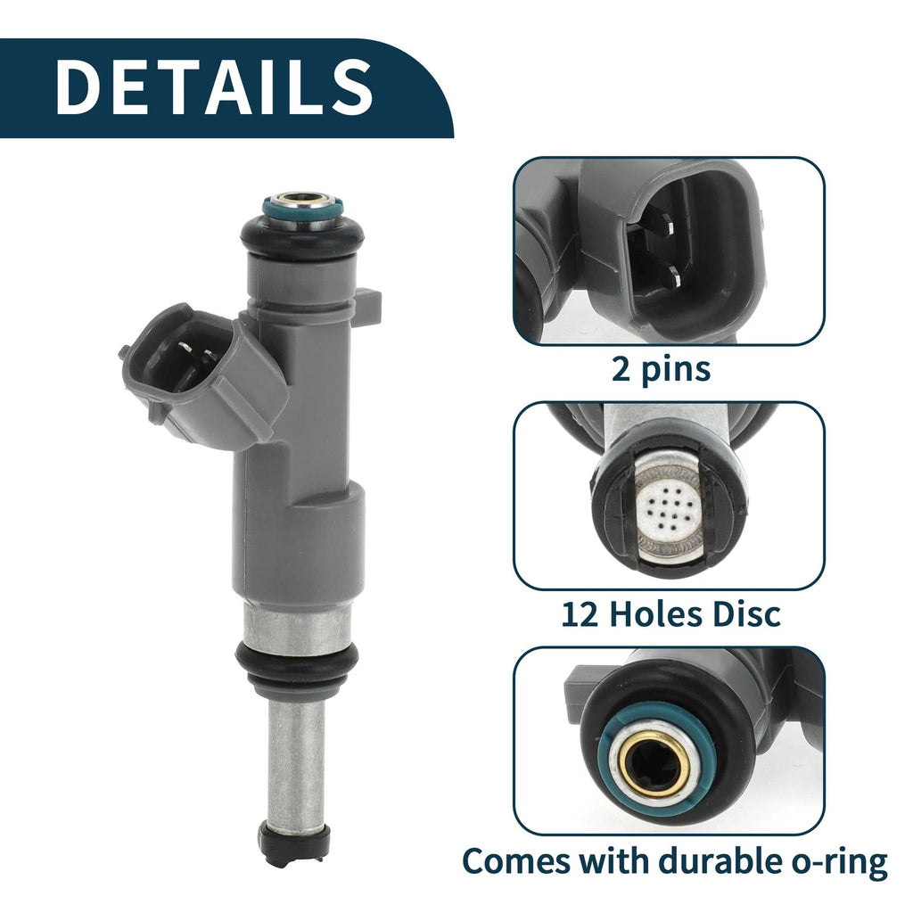 Fuel Injector No. 16600EA00A for Nissan Frontier 2.5 (2008–2019)