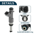 Fuel Injector No. 16600EA00A for Nissan Frontier 2.5 (2008–2019)