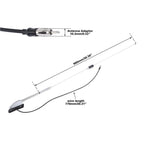 Chrome Antenna for Honda Goldwing GL1800 GL1500 (2001–2017)