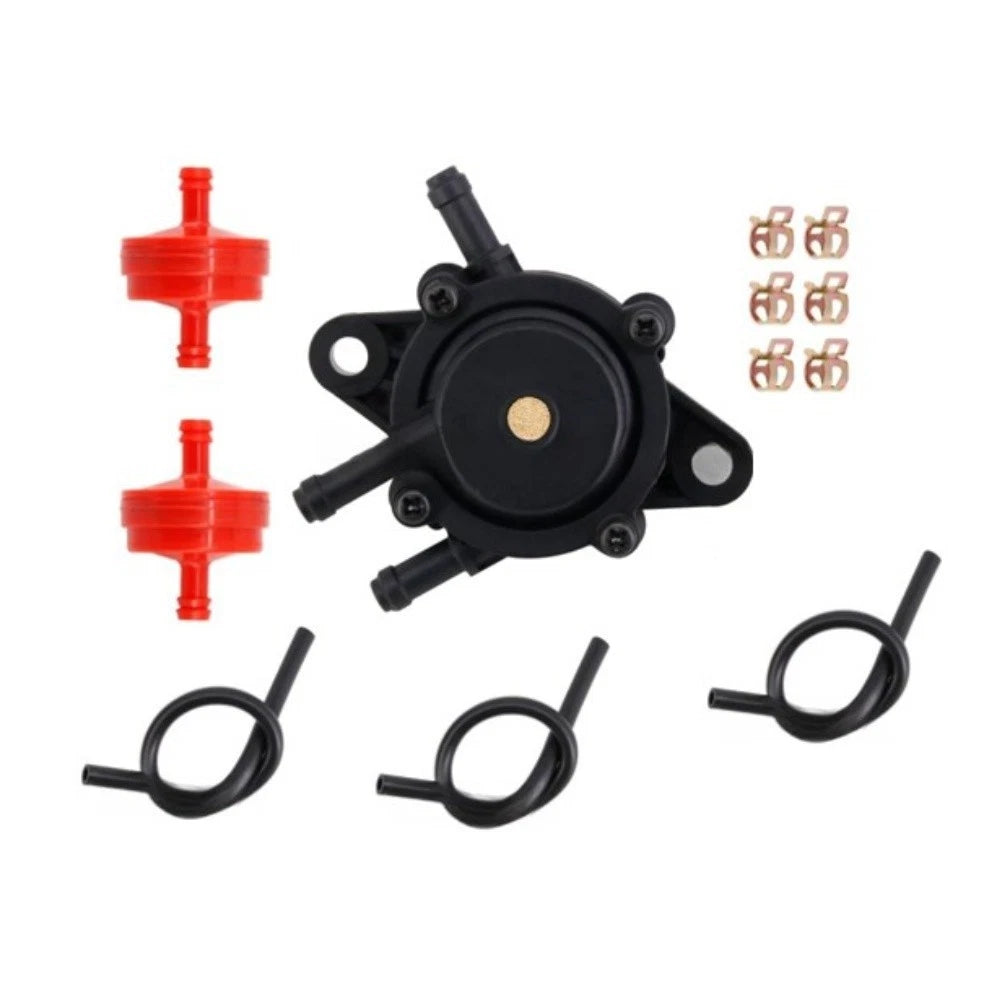 Fuel Pump Kit with Fuel Filter for 17 25 Lawn Mower Tractor
