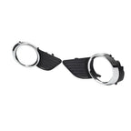 Front Fog Light Bezel Cover  Black/Chrome for Toyota Sienna (2011-2017)