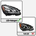 LED Headlight for M-Benz E-Class W212 (2014–2016) RH, Part Numbers: [insert part numbers]