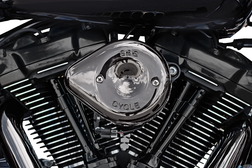 S&S Stealth Mini Teardrop Air Cleaner Kit for Harley Touring (2017–2023)