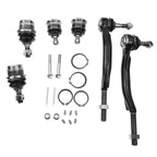 Set of 6 Front Tie Rods Ball Joints for Buick Chevy Trailblazer (2002–2009)