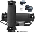 Heated Grips for Harley Road Glide (2015–2017) - Black, Custom Contour