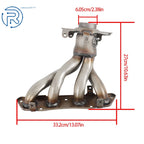Exhaust Manifold w/ Gasket Kit for Toyota Corolla Matrix 1.8L (2009–2010) 674-812