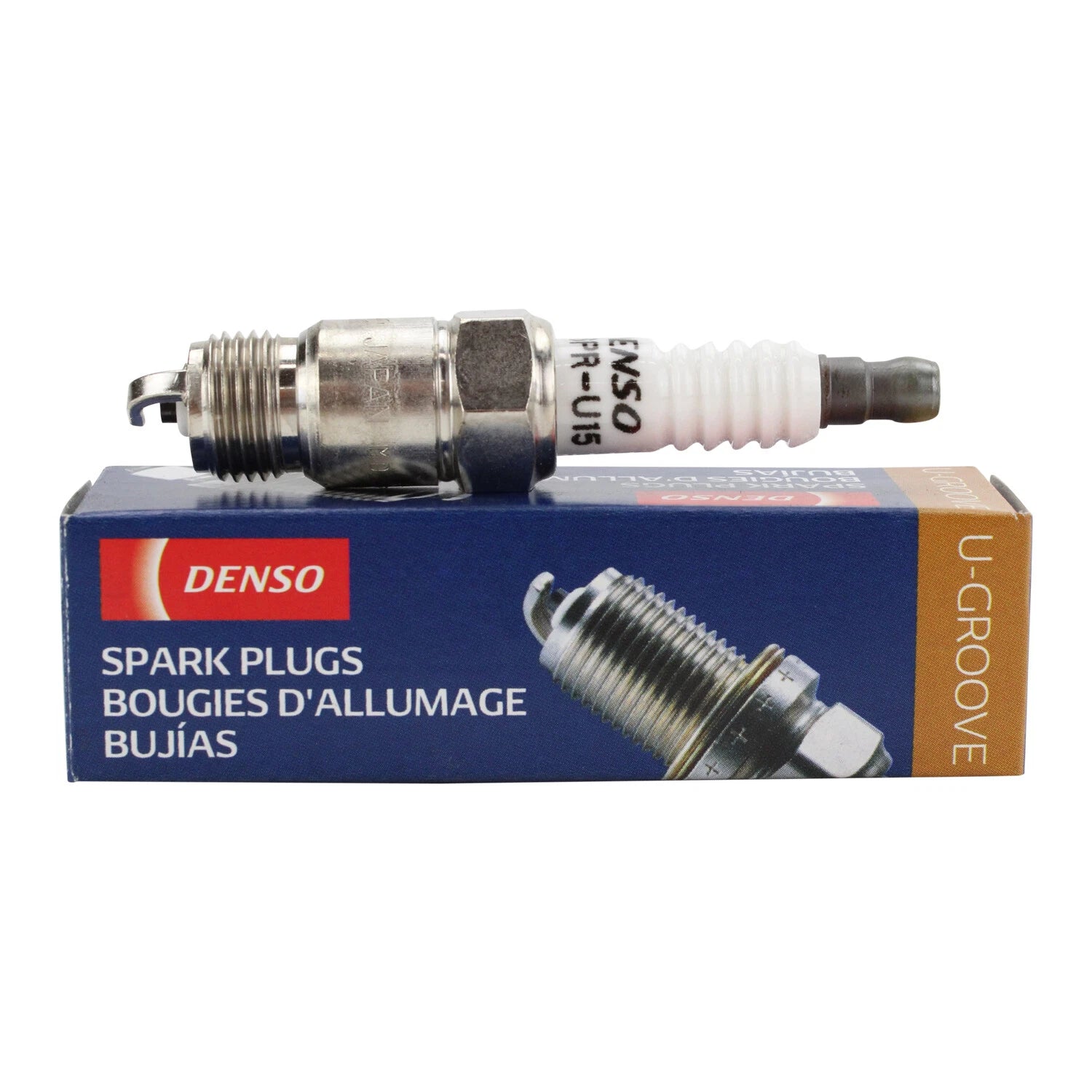 Gap 0.060 Spark Plug Set of 4 for Buick Chevy Mercury Oldsmobile Pontiac 5027 Denso