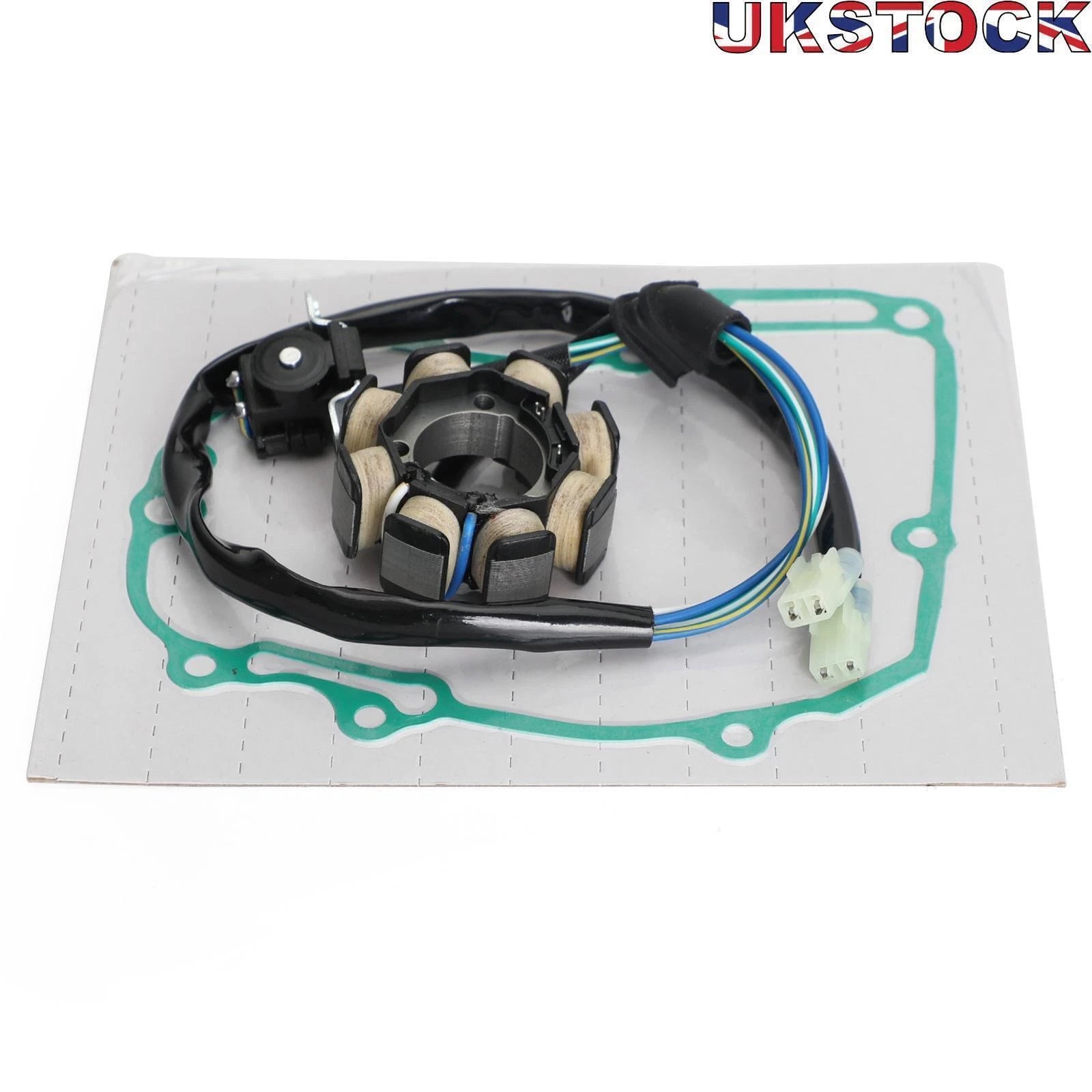 Alternator Stator + Generator Gasket for Honda CRF250R (2004–2009) 31120-KRN-670