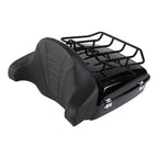 Chopped Trunk Backrest Pad for Harley Electra Glide, Street Glide (2014–2026)