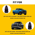 Full Set Car Seat Covers for Chevy Silverado GMC Sierra 1500 (2007–2022)