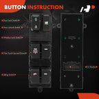 Front Left Power Window Switch for Kia Optima (2011-2013)