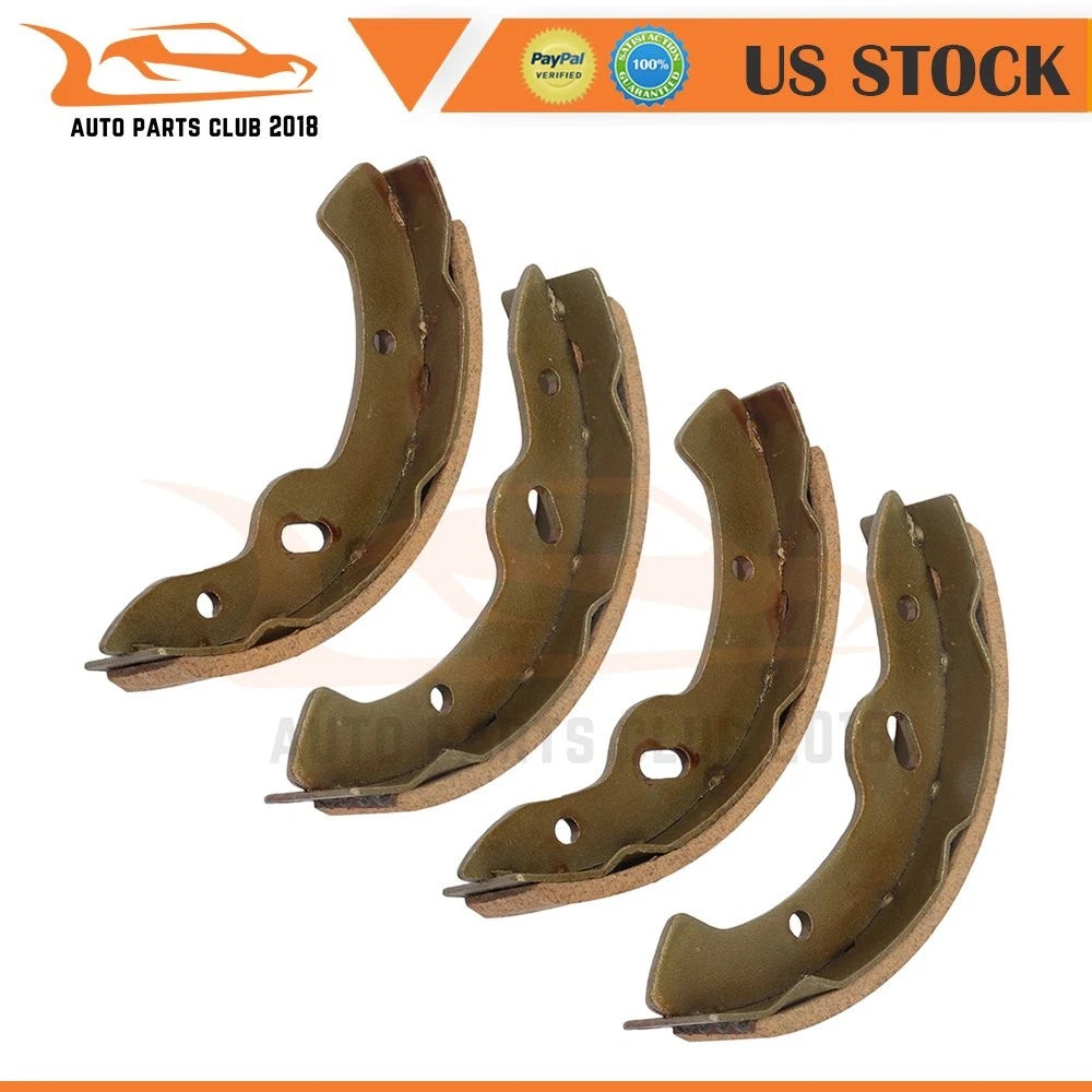Set of 4 Brake Shoes for EZGO TXT Medalist (1997–Present)