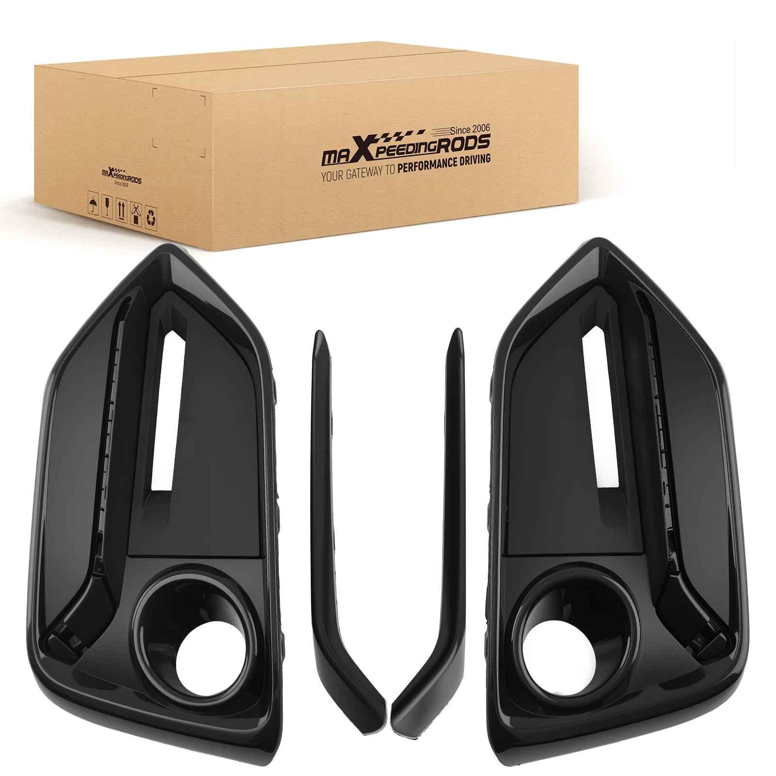 Bumper Fog Light Cover for Honda Civic (2017–2021)
