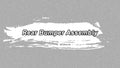 Chrome Steel Rear Step Bumper Assembly for Toyota Tundra (2000–2006)