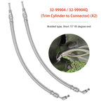 Trim Ram Cylinder Hose Kit for Mercruiser Alpha One Gen Two (32-864960, 32-864959)