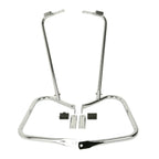 Chrome Saddlebags Guard Bracket for Harley Touring Electra Road Glide (1997–2008)