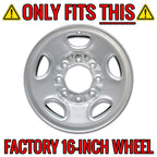 Chrome Wheel Skins Set of 4 for 2001–2007 GMC Sierra 1500