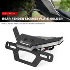 LED Rear Fender License Plate Holder for CFMOTO 450SR/SRS/SS/NK 250SR