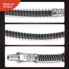 2X Front Brake Hydraulic Hose for Mercedes-Benz SL63 AMG SL65 AMG (2009–2019)