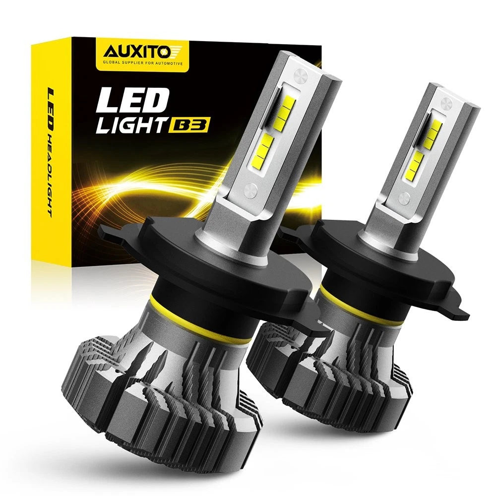 H4 9003 LED Headlight Bulbs Conversion Kit for Hi/Low Beam (6500K)