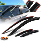 Set of 4 Tap-On Side Window Visors for Toyota Camry (2025–2026)