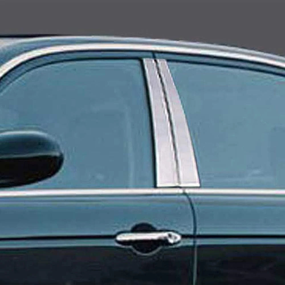 Luxury FX Chrome Pillar Post Trim 4pc for 2004-2009 Jaguar XJ Series